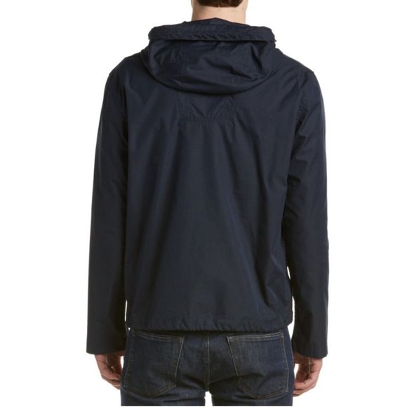 SANDRO Windbreaker JACKET NAVY 570$ size XL - Picture 3 of 6